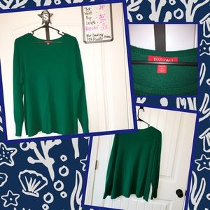 Emerald green sweater